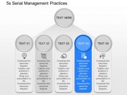 Jq 5s serial management practices powerpoint template