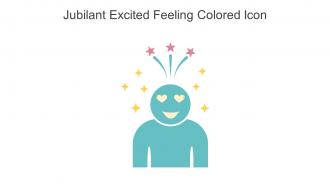 Jubilant Excited Feeling Colored Icon In Powerpoint Pptx Png And Editable Eps Format