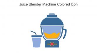 Juice Blender Machine Colored Icon In Powerpoint Pptx Png And Editable Eps Format