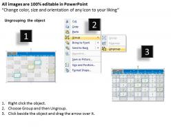 July 2013 calendar powerpoint slides ppt templates
