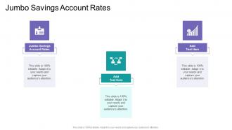 Jumbo Savings Account Rates In Powerpoint And Google Slides Cpb