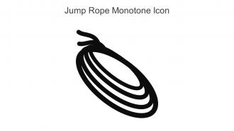 Jump Rope Monotone Icon In Powerpoint Pptx Png And Editable Eps Format