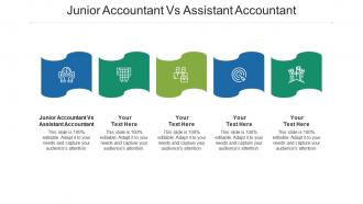 Junior accountant vs assistant accountant ppt powerpoint presentation ideas gridlines cpb