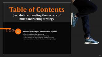 Just Do It Unraveling The Secrets Of Nikes Marketing Strategy CD V Appealing Analytical