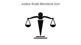 Justice Scale Monotone Icon In Powerpoint Pptx Png And Editable Eps Format