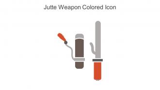 Jutte Weapon Colored Icon In Powerpoint Pptx Png And Editable Eps Format