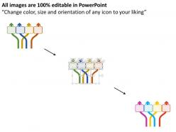 12805747 style layered horizontal 4 piece powerpoint presentation diagram infographic slide