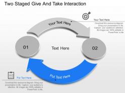 Jw two staged give and take interaction powerpoint template