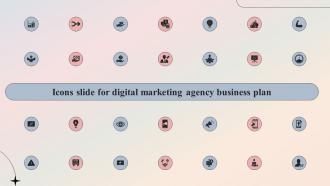 K124 Icons Slide For Digital Marketing Agency Business Plan Ppt Icon Outfit BP SS