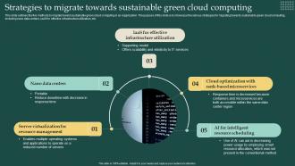 K155 Strategies To Migrate Towards Sustainable Green Cloud Computing Carbon Free Computing