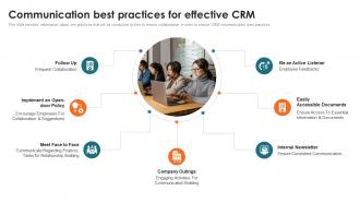 K33 Communication Best Practices For Effective CRM Customer Relationship Management Toolkit