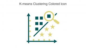 K Means Clustering Colored Icon In Powerpoint Pptx Png And Editable Eps Format