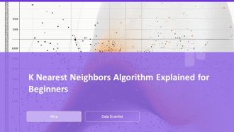 K Nearest Neighbors Algorithm Explained For Beginners PPT Graphics AT