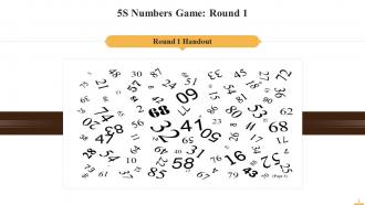 Kaizen Activity 5S Number Game Training Ppt Visual Idea