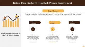 Kaizen Case Study On Help Desk Process Improvement Training Ppt Informative Idea