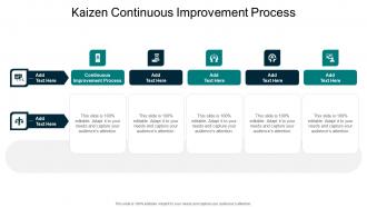 Kaizen Continuous Improvement Process In Powerpoint And Google Slides Cpb