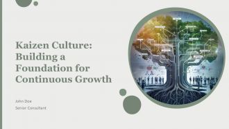 Kaizen Culture Building A Foundation For Continuous Growth PPT Sample AT Kaizen Culture Building A Foundation For Continuous Growth PPT Sample AT