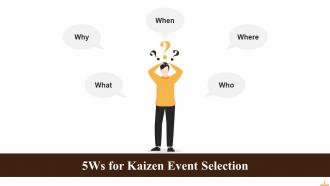 Kaizen Event Planning Training Ppt Interactive Designed