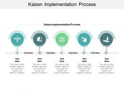 Kaizen implementation process ppt powerpoint presentation gallery samples cpb