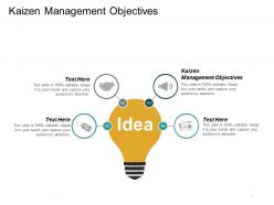 Kaizen management objectives ppt powerpoint presentation portfolio themes cpb