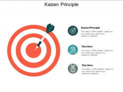 Kaizen principle ppt slides professional cpb
