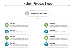 Kaizen process steps ppt powerpoint presentation file portfolio cpb