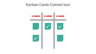 Kanban Cards Colored Icon In Powerpoint Pptx Png And Editable Eps Format