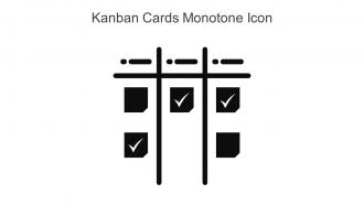 Kanban Cards Monotone Icon In Powerpoint Pptx Png And Editable Eps Format