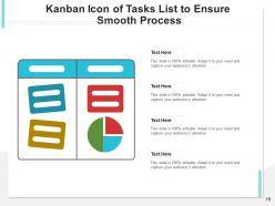 Kanban Icon Management Development Presenting Software Workflow