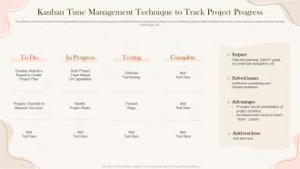 Kanban Time Management Technique Implementing Project Time Management Strategies