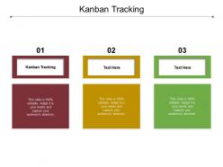 Kanban tracking ppt powerpoint presentation ideas gridlines cpb