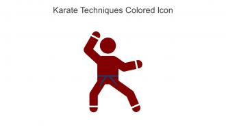 Karate Techniques Colored Icon In Powerpoint Pptx Png And Editable Eps Format