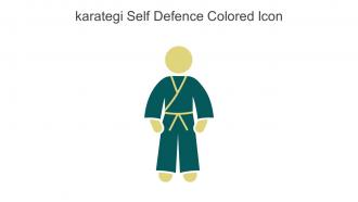 Karategi Self Defence Colored Icon In Powerpoint Pptx Png And Editable Eps Format