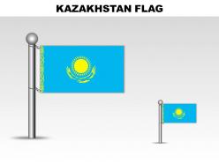 Kazakhstan country powerpoint flags