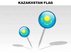 Kazakhstan country powerpoint flags