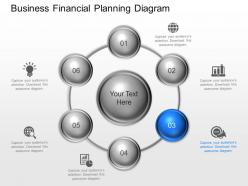 Kb business financial planning diagram powerpoint template