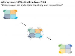 87550677 style cluster mixed 4 piece powerpoint presentation diagram infographic slide