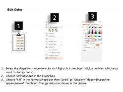 Kd checklist star quality analysis chart flat powerpoint design