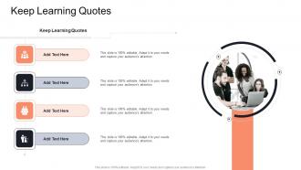Keep Learning Quotes In Powerpoint And Google Slides Cpb