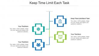 Keep Time Limit Each Task Ppt Powerpoint Presentation Pictures Ideas Cpb