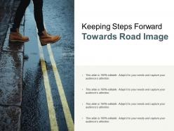 Keeping steps forward towards road image