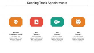 Keeping Track Appointments Ppt Powerpoint Presentation Show Model Cpb