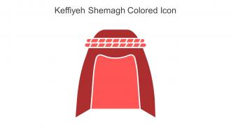 Keffiyeh Shemagh Colored Icon In Powerpoint Pptx Png And Editable Eps Format