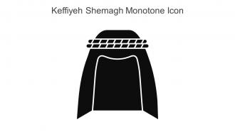 Keffiyeh Shemagh Monotone Icon In Powerpoint Pptx Png And Editable Eps Format