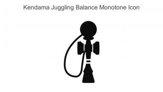 Kendama Juggling Balance Monotone Icon In Powerpoint Pptx Png And Editable Eps Format