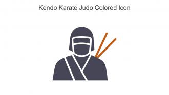Kendo Karate Judo Colored Icon In Powerpoint Pptx Png And Editable Eps Format