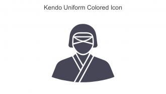Kendo Uniform Colored Icon In Powerpoint Pptx Png And Editable Eps Format
