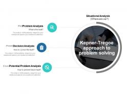 Kepner tregoe approach to problem solving decision analysis b248 ppt powerpoint presentation