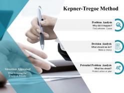 Kepner tregoe method problem analysis ppt powerpoint presentation layouts professional