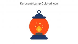 Kerosene Lamp Colored Icon In Powerpoint Pptx Png And Editable Eps Format